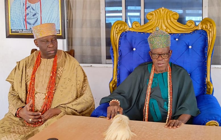 Oba Olaoye Gandi and Olubadan of Ibadanland