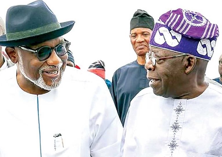 Late Akeredolu and Tinubu