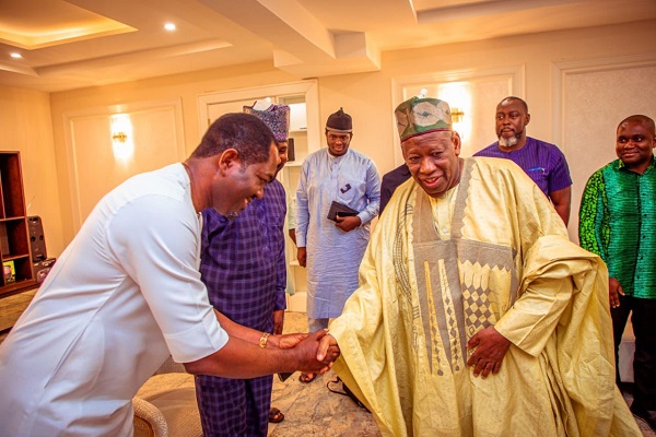 Agbomhere with Ganduje