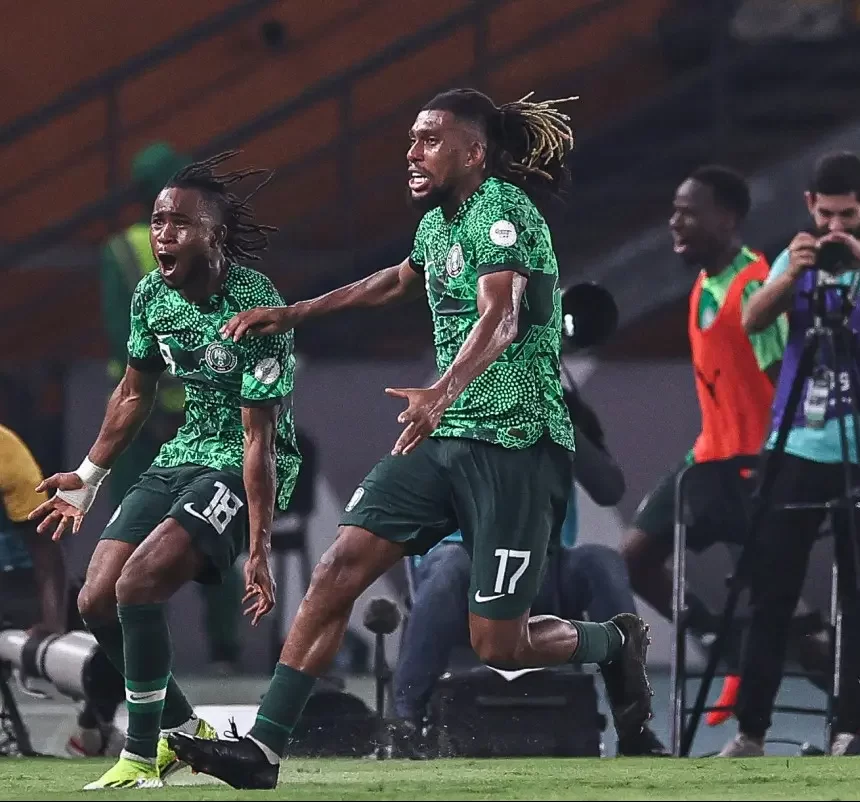 Lookman and Iwobi celebrate as Super Eagles thrash Cameroon