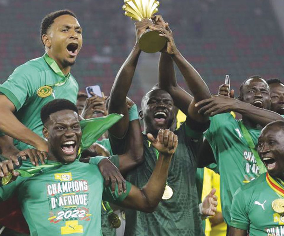 Defending champions, Senegal