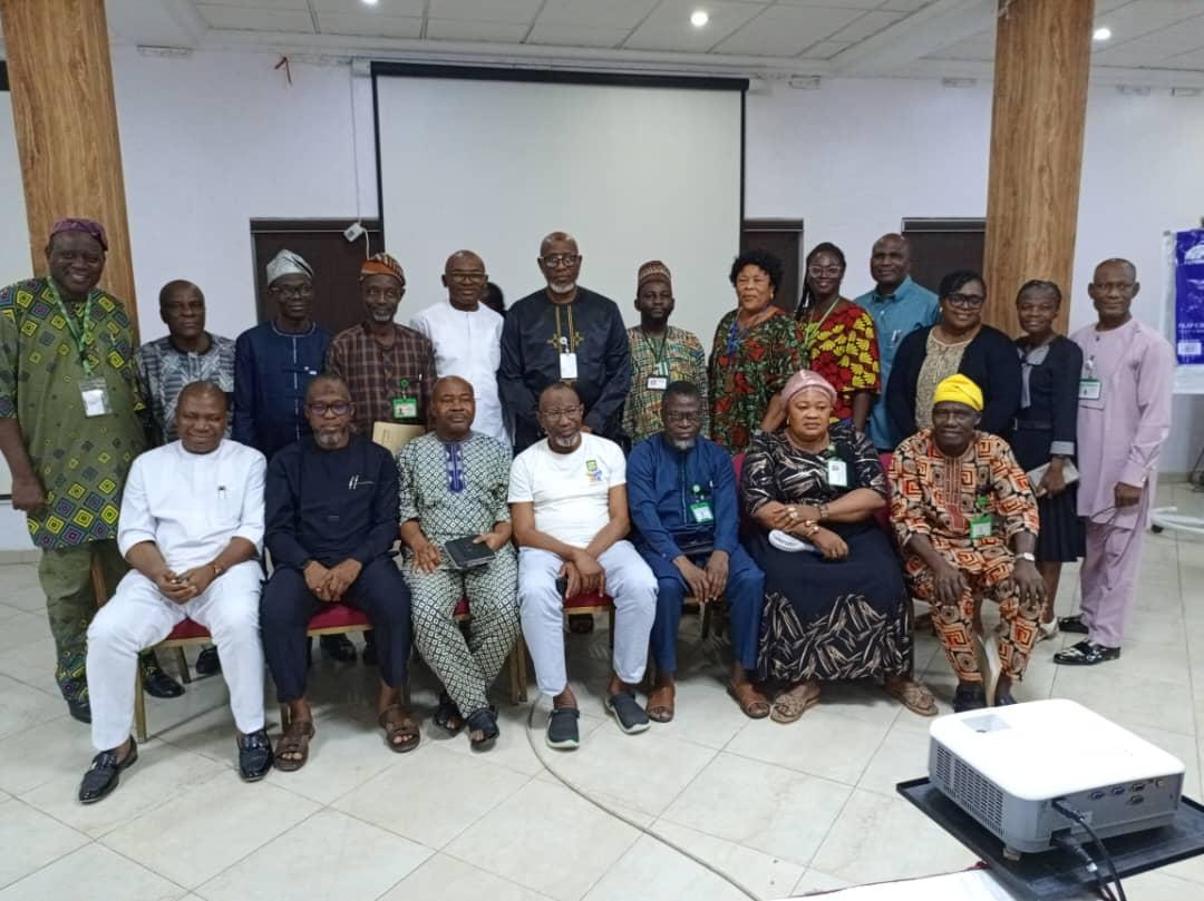 A crosssection of one of the seven groups at three days Strategic Plan Retreat