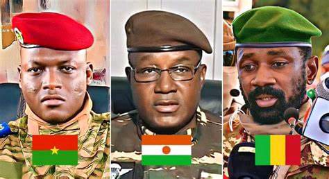Mali, Niger, Burkina Faso military leaders