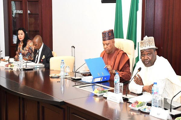 VP Shettima at the hand over of Zungeru Power plant to Penstock Limited