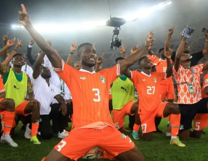 Victorious Ivorian national team