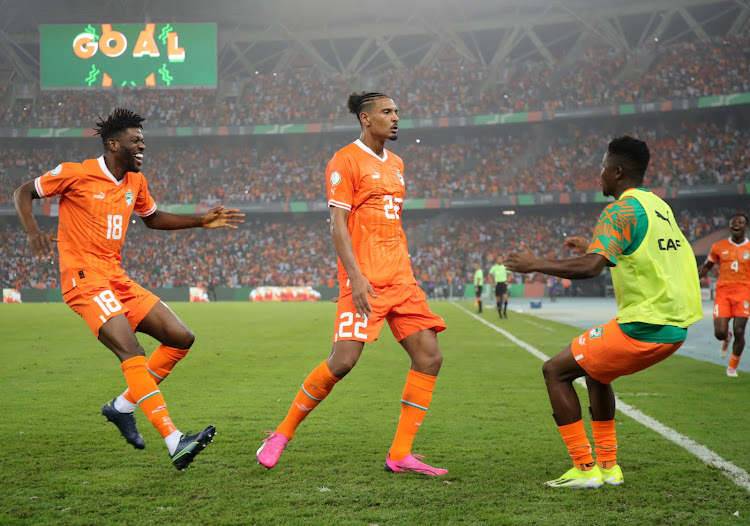 Ivory Coast players