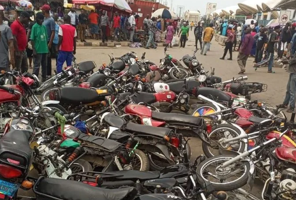 Impounded motorcycles