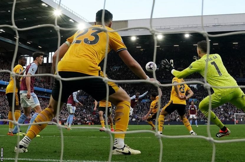 Moussa Diaby has now scored eight goals for Aston Villa