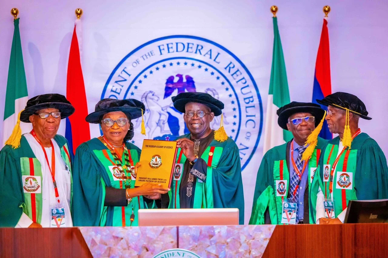 Nigerian Academy of Science-honours-Tinubu