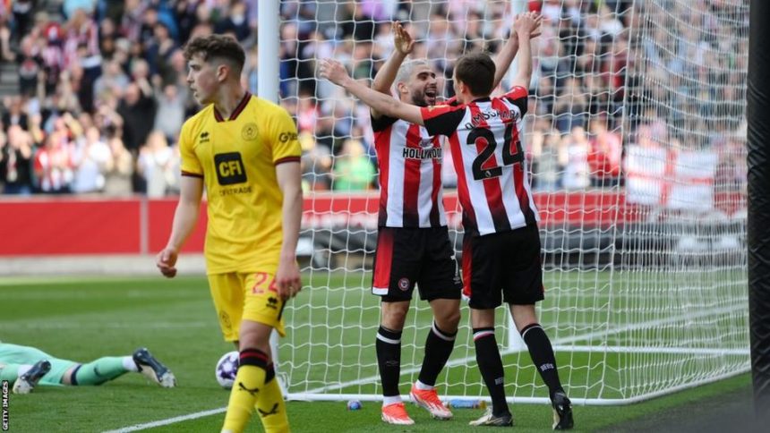 Brentford moved seven points clear of the relegation zone