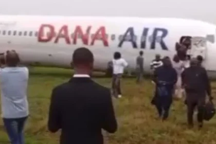 Crash-landed Dana Air