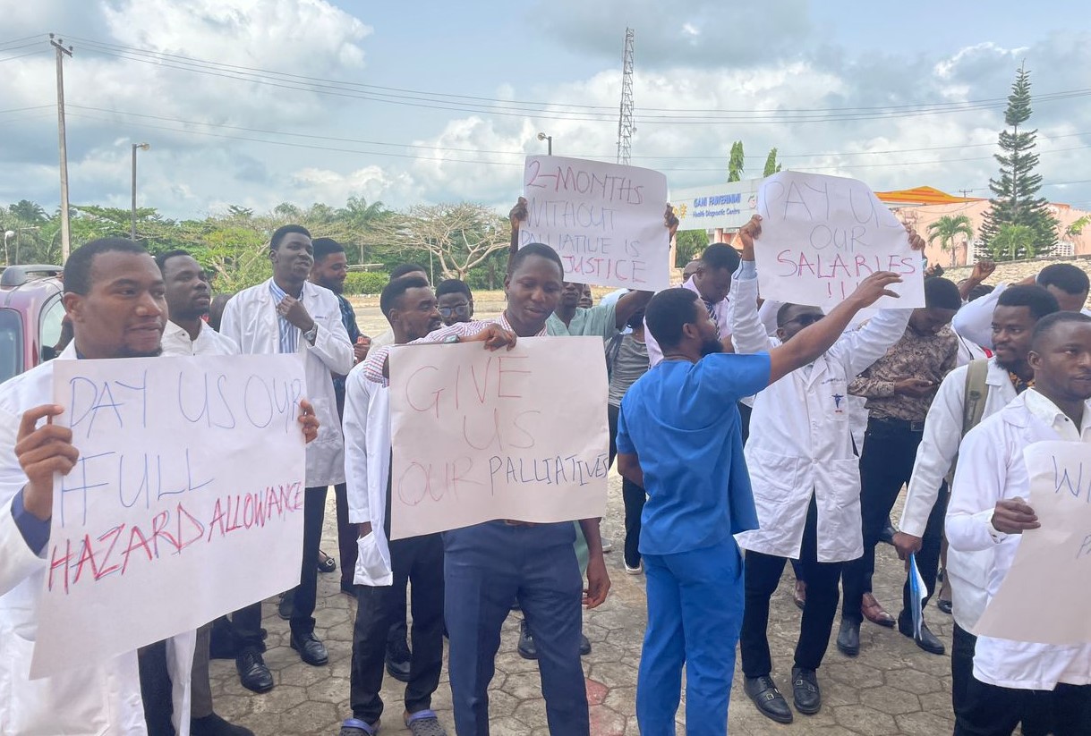 Ondo-doctors-begin-14-day-warning-strike