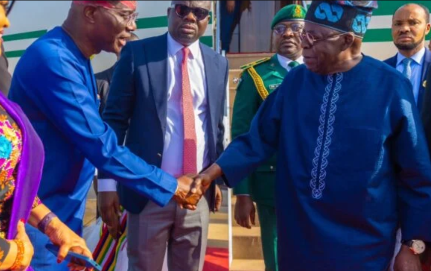 Sanwo-Olu welcomes Tinubu to Lagos for Sallah