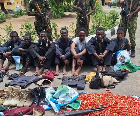 Arrested Yoruba Nation agitators