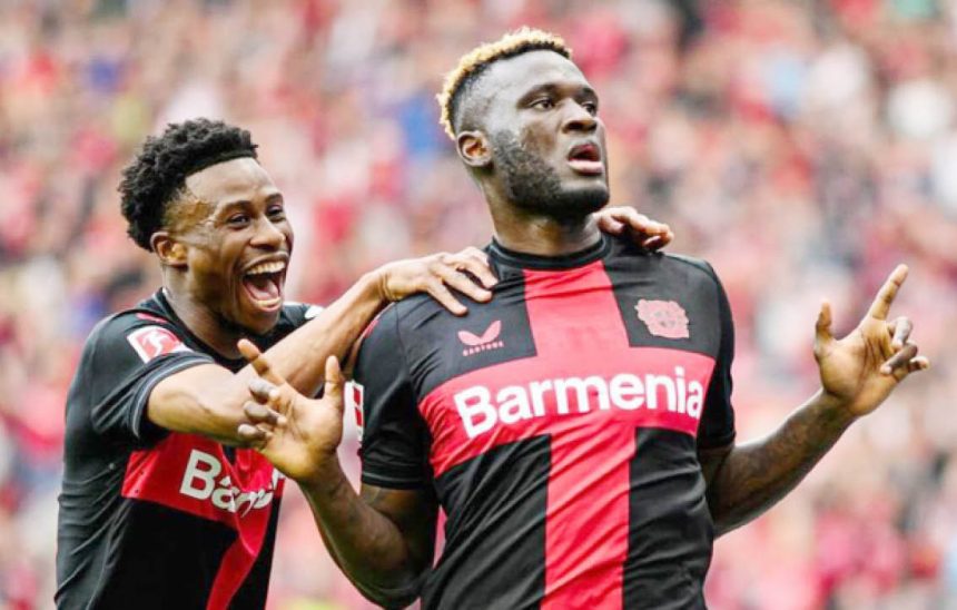 Nigeria's Victor Boniface scores as Leverkusen beat Bochum