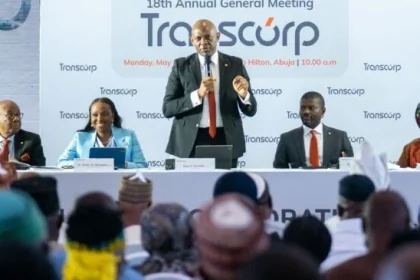 Elumelu speaks at Transcorp AGM