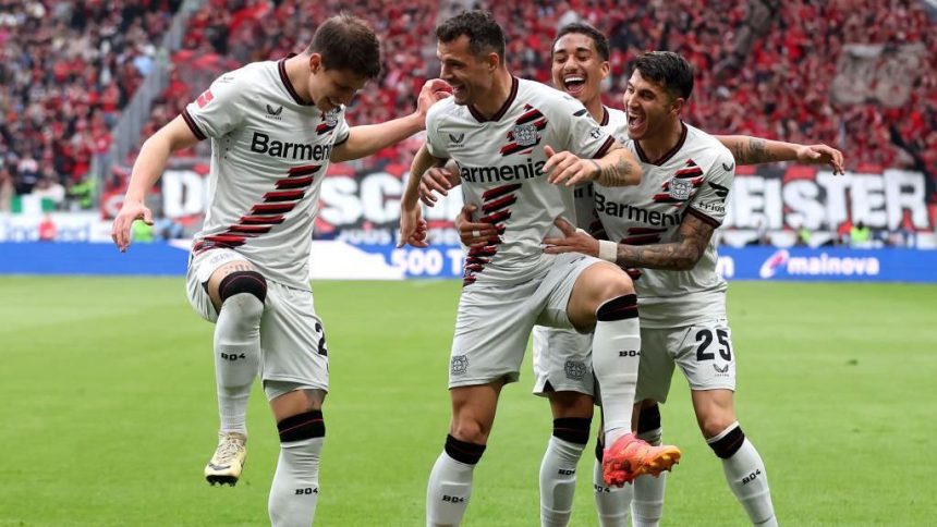 Leverkusen thrash Frankfurt 5-0