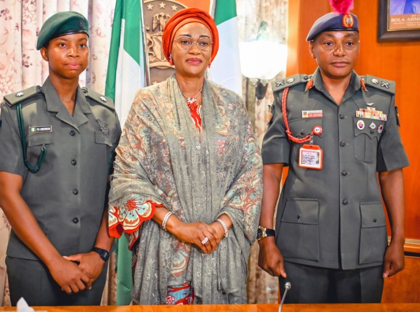 Oluchukwu Owowoh, Remi Tinubu and Maj.-Gen. John Ochia