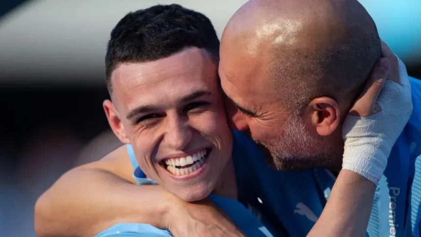 Foden and Guardiola