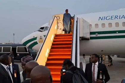 Tinubu returns to Nigeria
