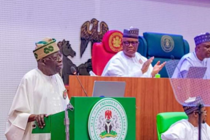 Tinubu addresses joint session of the N' Assembly