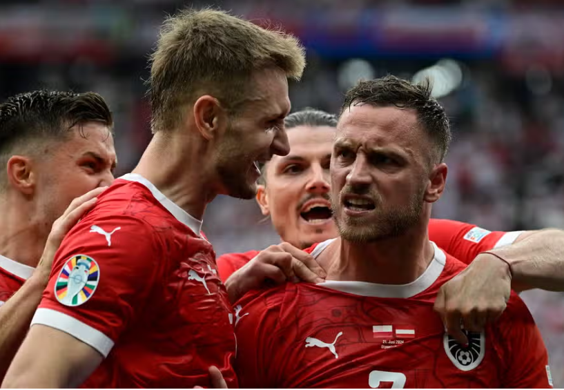 Austria beat Poland 3-1