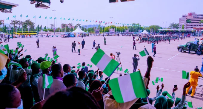 Democracy Day parade