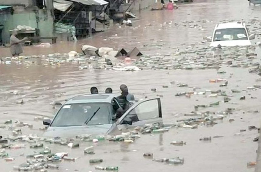 Heavy downpour