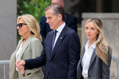 Hunter Biden, his wife Melissa Cohen Biden and U.S. first lady Jill Biden