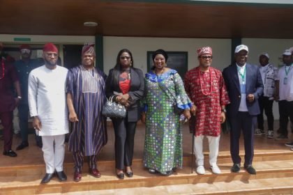 L-R: Hon Amara Iwuanyanwu, Amb, Ifedayo Adeoye, Abike Dabiro Erewa, IkeChinyere Ugwu and Chukwudi Ijenetu