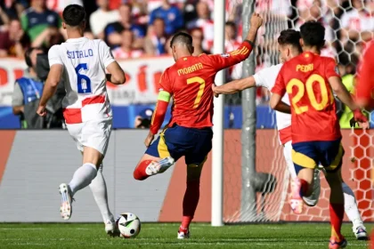 Morata's goal against Croatia saw him become the first player to score against the same opponent at three European Championships