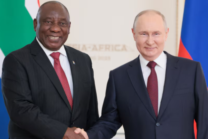 Ramaphosa and Putin