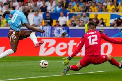 Romelu Lukaku strikes for Belgium