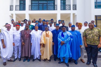 Tinubu, Shettima and the governors