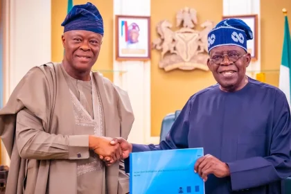 Wale Edun and President Tinubu