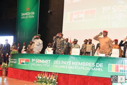 Niger, Mali and Burkina Faso military leaders