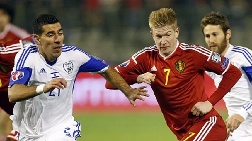 Belgium and Israel last met in a Euro 2016 qualifier at the King Baudouin Stadium