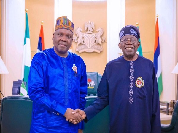 Bwala with President Tinubu