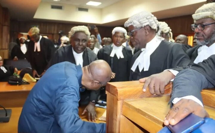 Emefiele in court