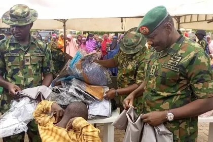 Army celebrates anniversary with children orphaned by terrorists
