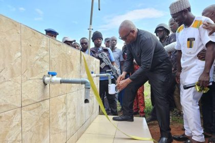 Obi commissioning borehole in Kogi