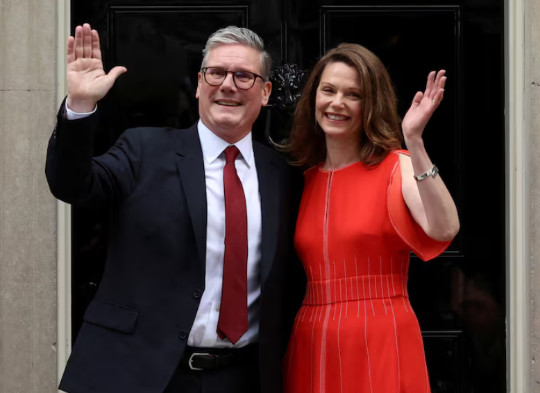 Keir Starmer and wife Victoria