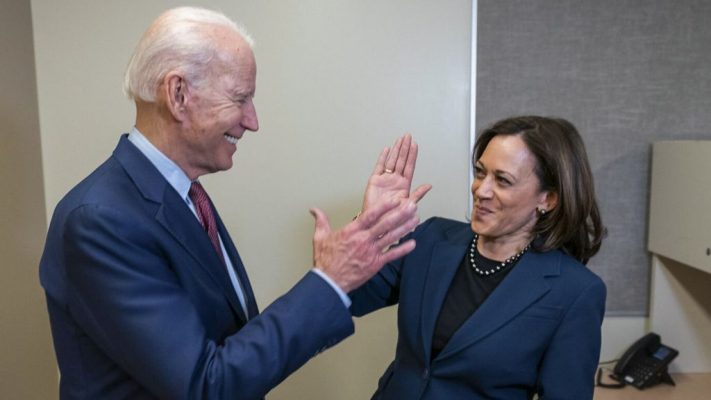 Biden and Harris