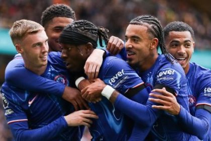 Madueke hits hat-trick as Chelsea thrash Wolves