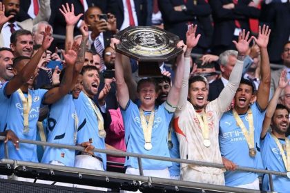 Man City won the Community Shield for the first time since 2019