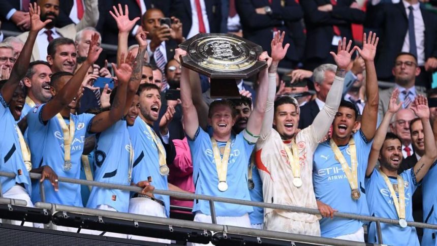 Man City won the Community Shield for the first time since 2019