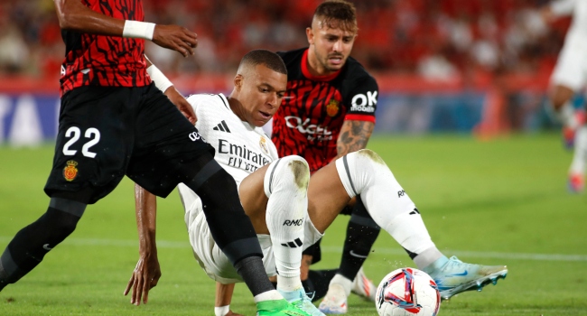 Mbappe frustrated as Mallorca draw Real Madrid