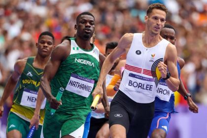 Nigeria's Men’s 4x400m final