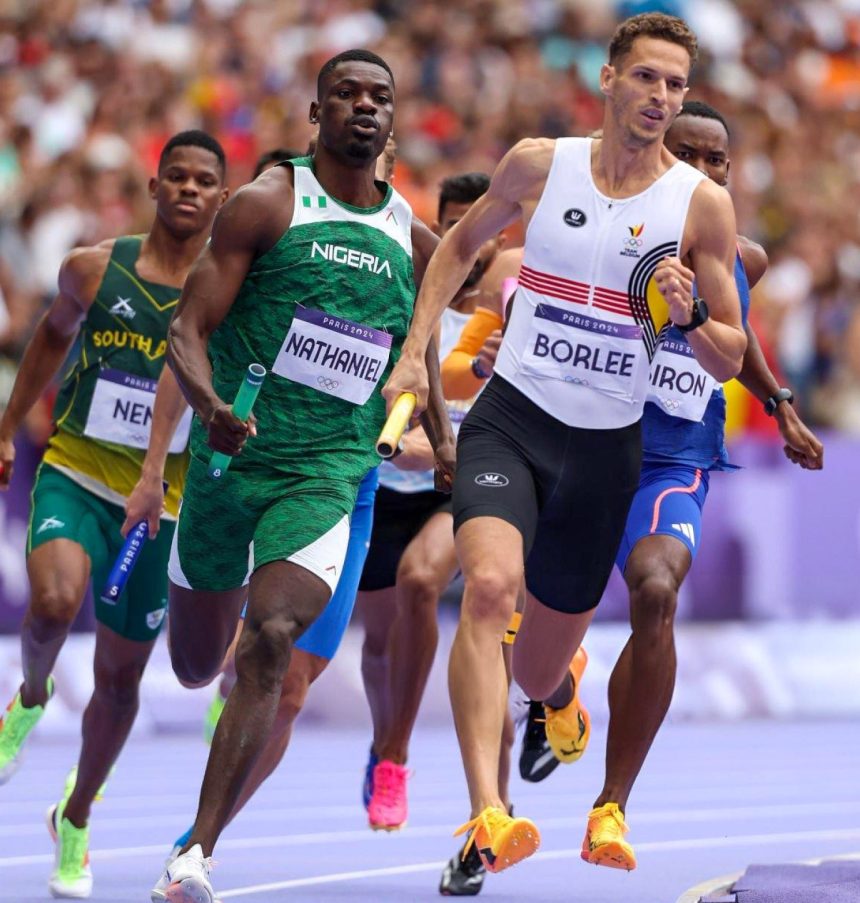 Nigeria's Men’s 4x400m final