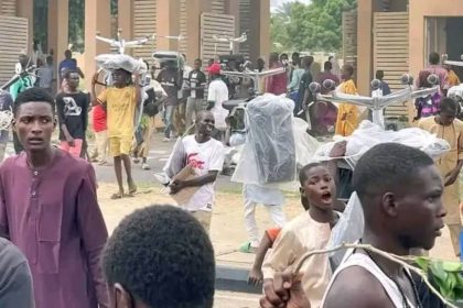 Protesters loot NCC park in Kano